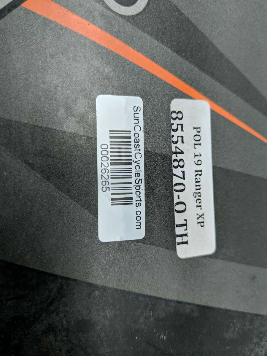 19 Polaris Ranger XP 1000 Front Center Hood Access Panel Cover