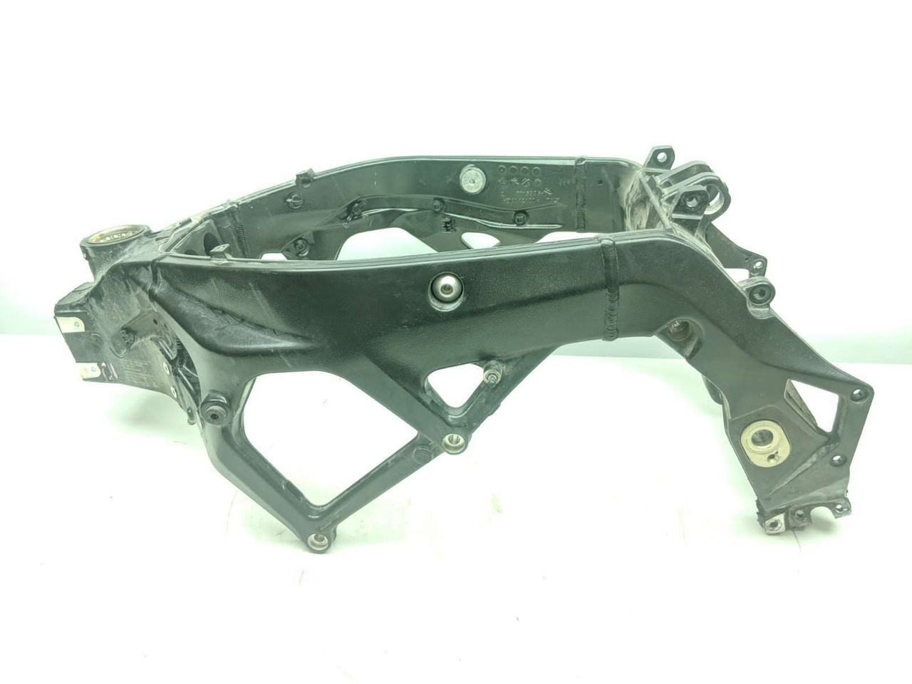 18 BMW S1000RR Main Frame Chassis DAMAGED SLVG - Sun Coast Cycle