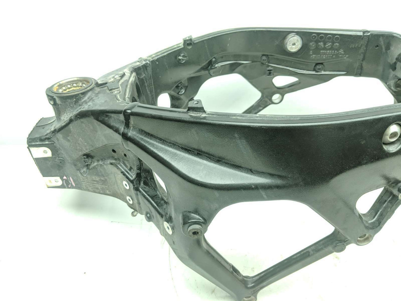 18 BMW S1000RR Main Frame Chassis DAMAGED SLVG - Sun Coast Cycle