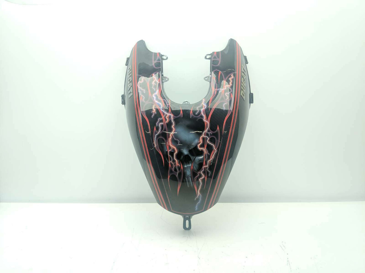 11 Ducati Diavel Carbon Fiber Fuel Gas Tank Fairing Cover