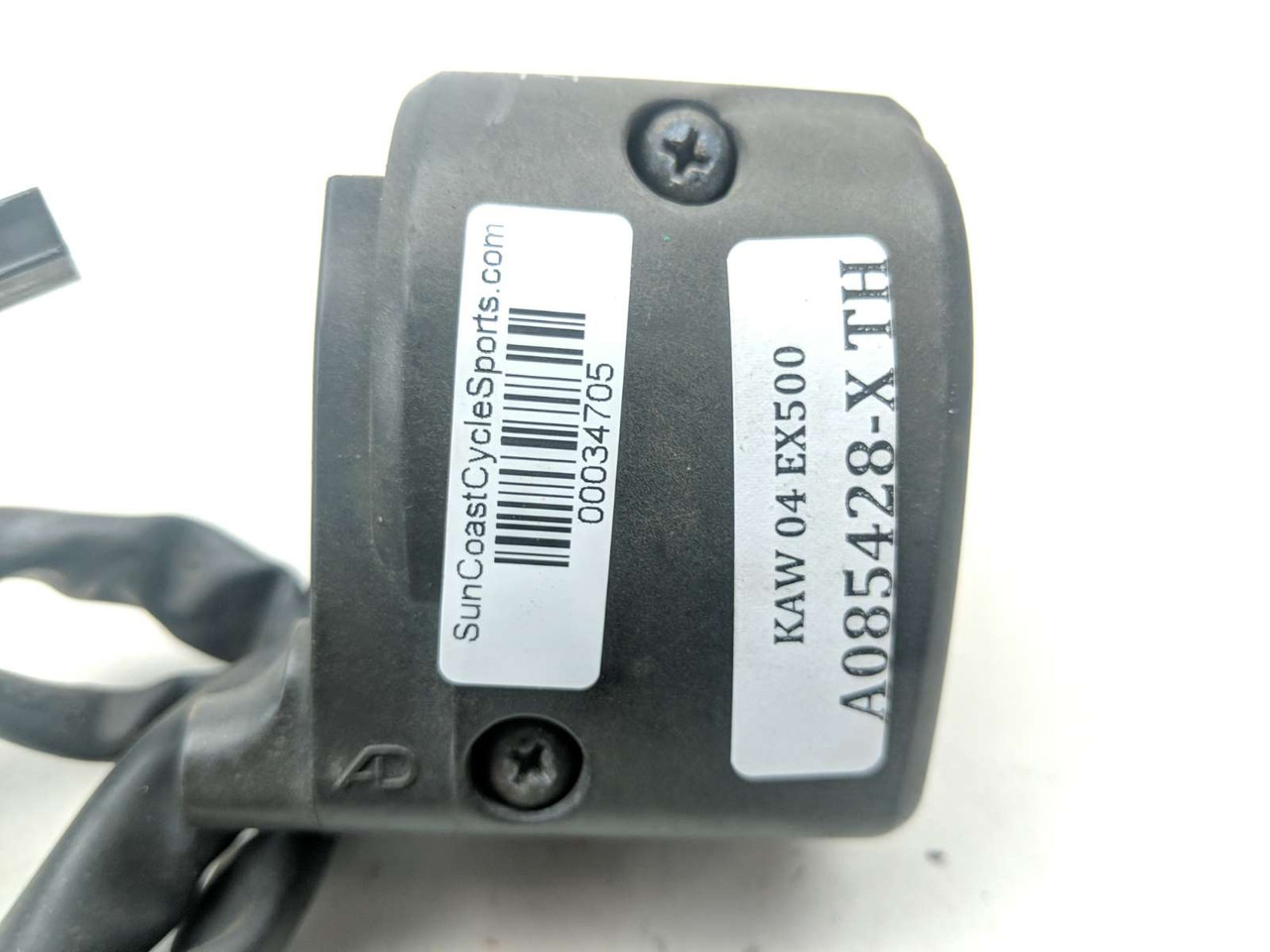 04 Kawasaki EX 500 Ninja 500R Left Control Headlight Switch - Sun