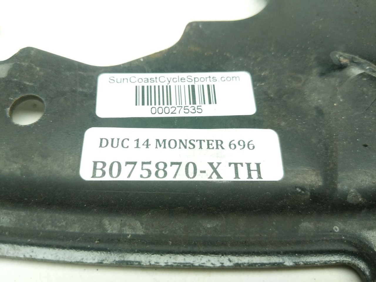 14 Ducati Monster 696 Seat Mount Bracket Holder - Sun Coast Cycle