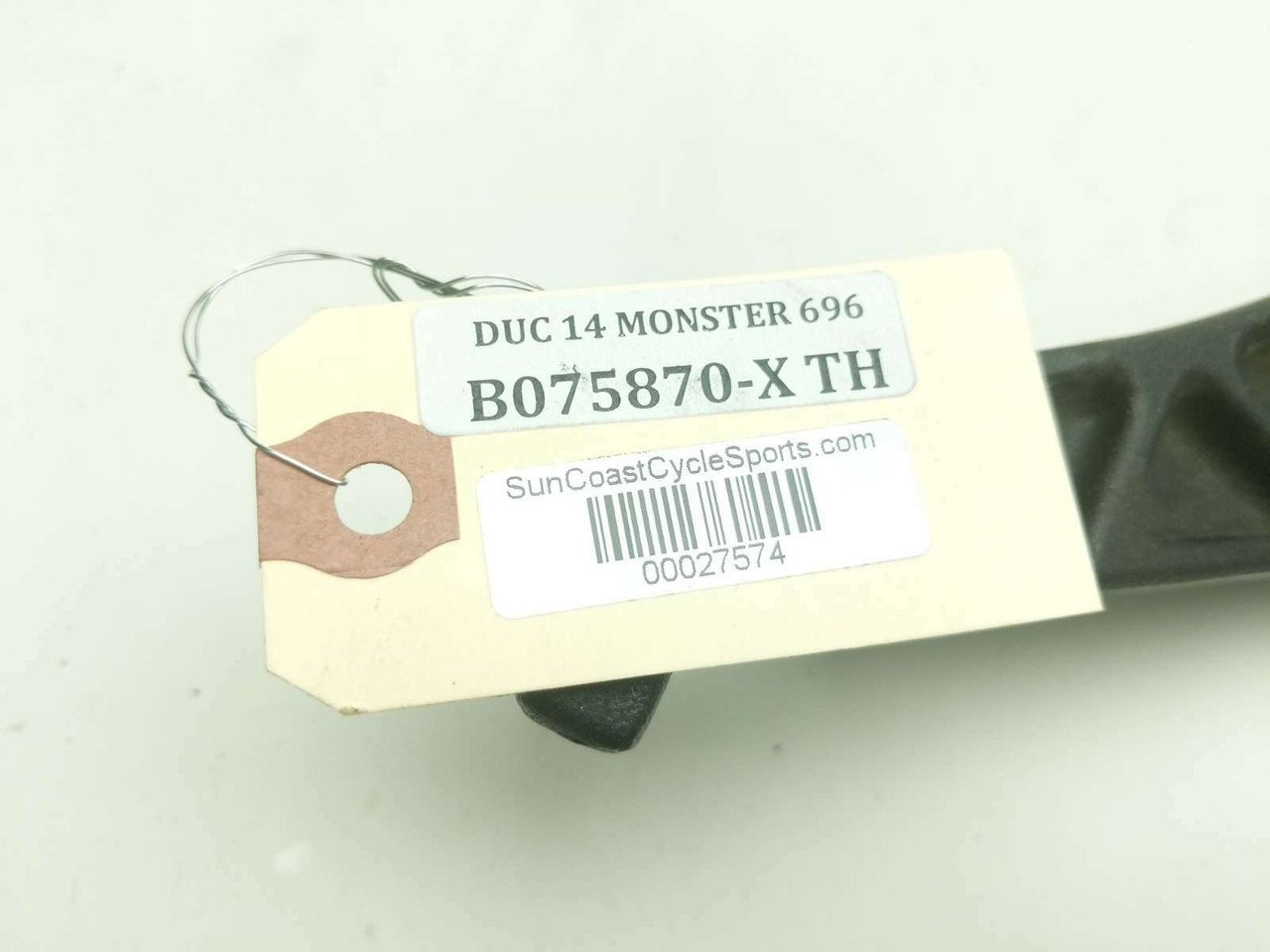 14 Ducati Monster 696 Rear Left Swing Arm Frame Mount Bracket