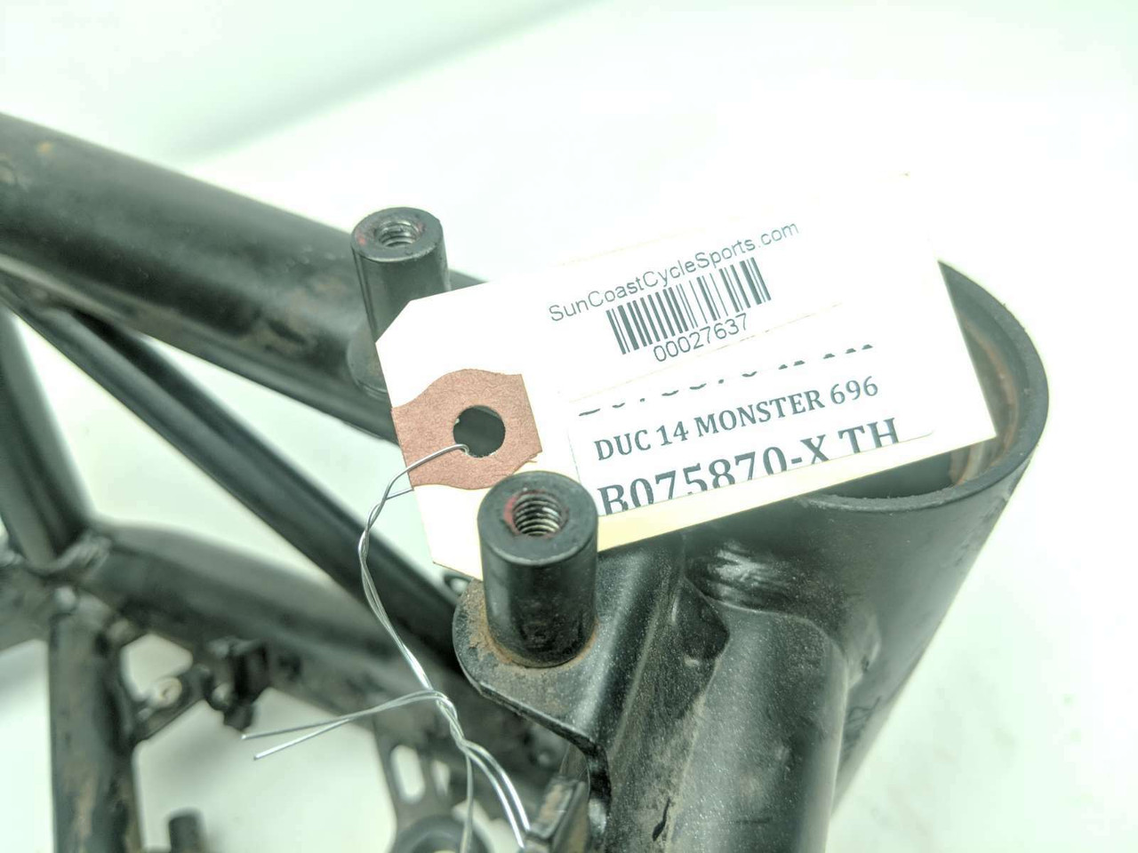 14 Ducati Monster 696 Main Frame Chassis STRAIGHT SLVG - Sun Coast