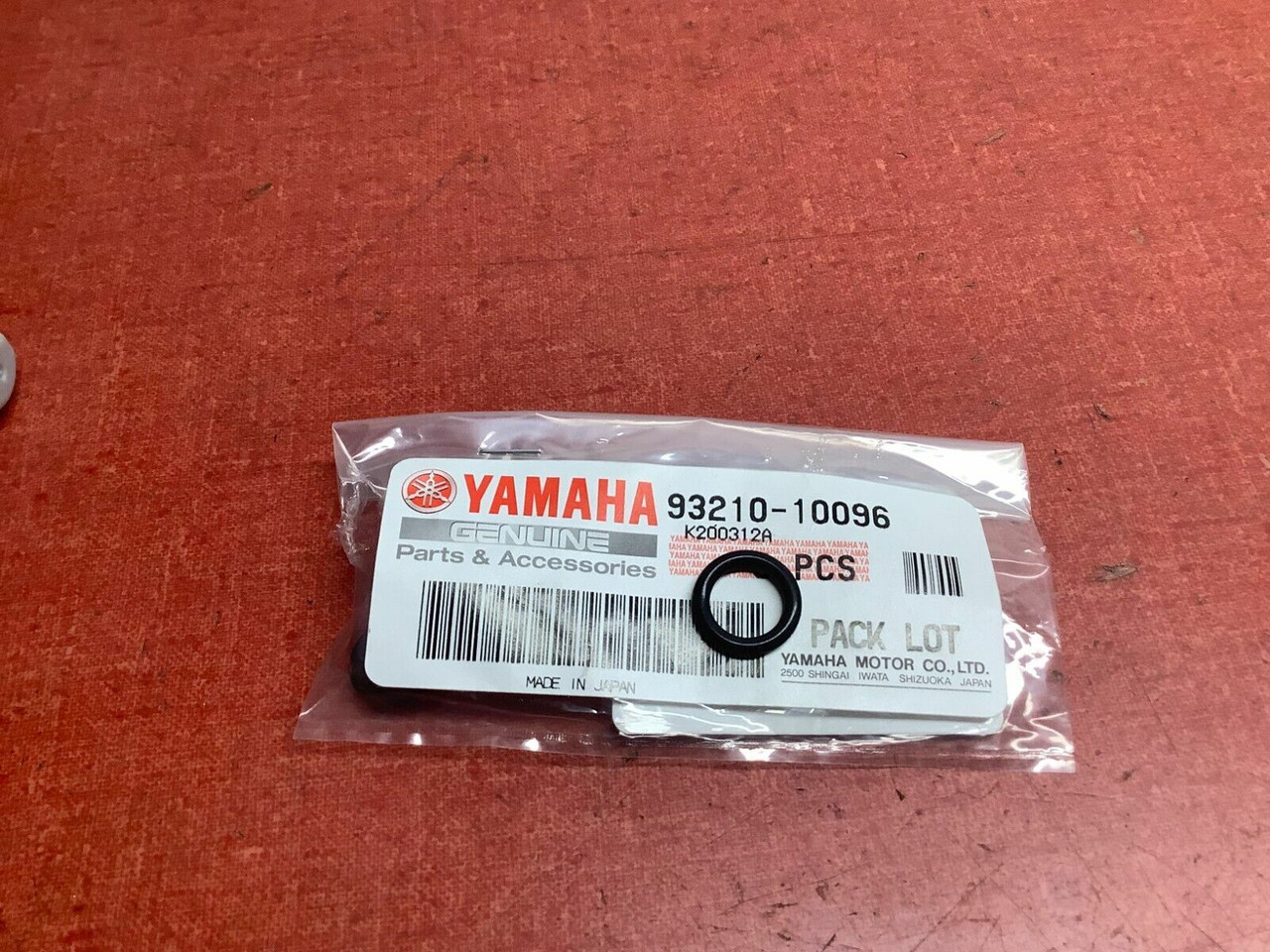New Genuine OEM Yamaha O RING 93210-10096-00 QTY 2 - Sun