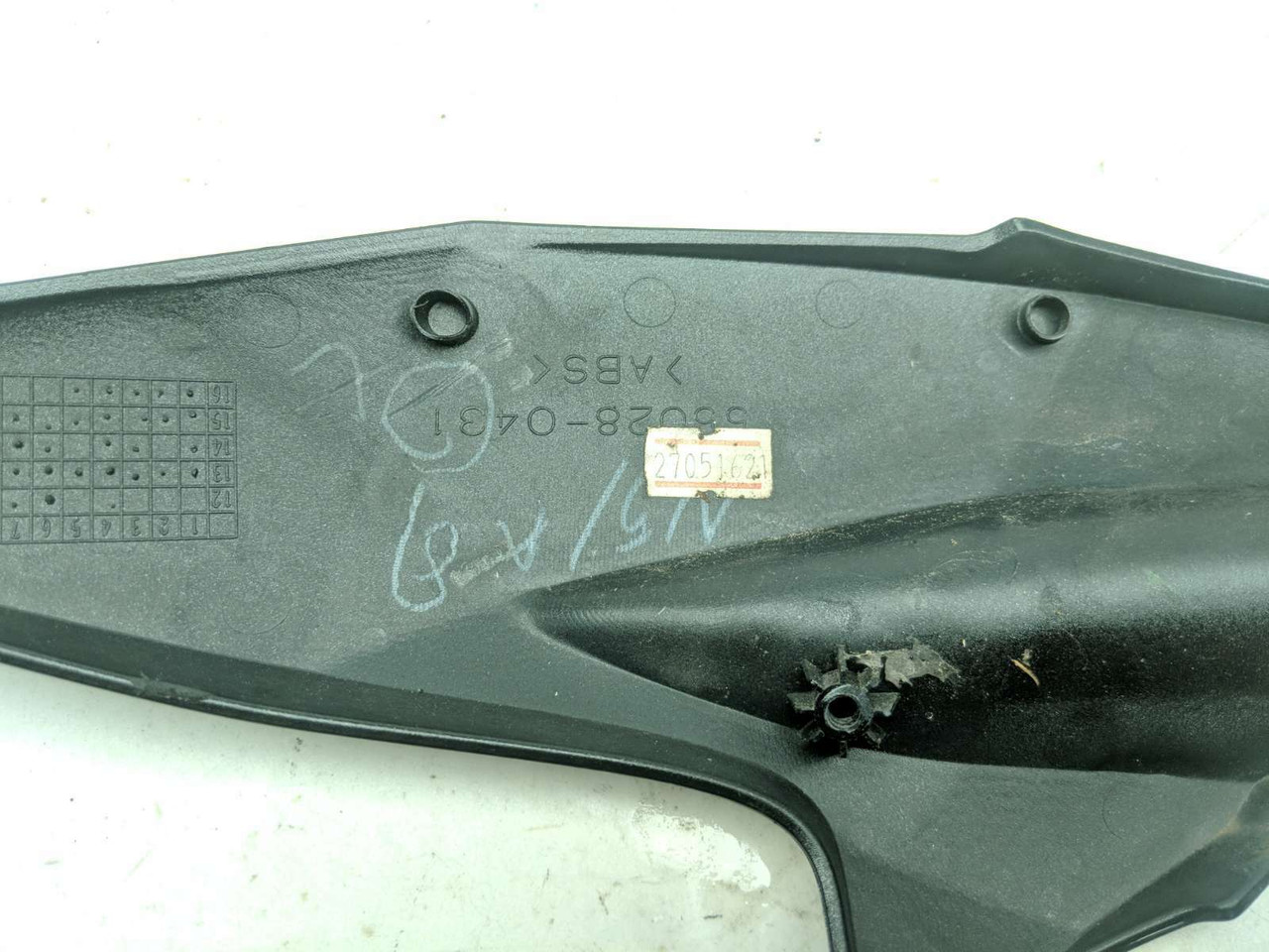 16 Kawasaki Z800 Cover Panel 55028-0431 - Sun Coast Cycle Sports