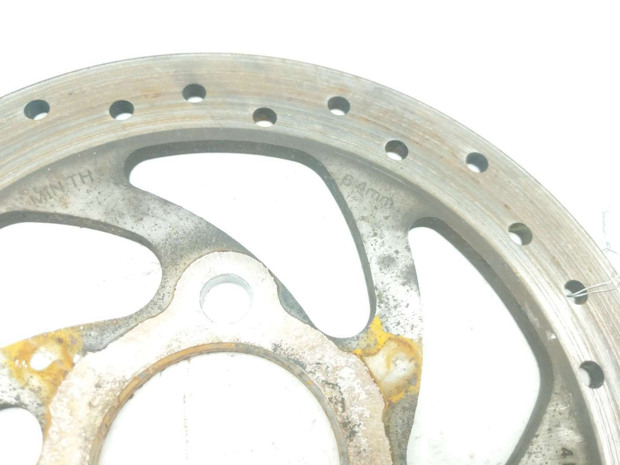 15 Can Am Spyder Roadster F3 Front Left Brake Rotor Disc - Sun