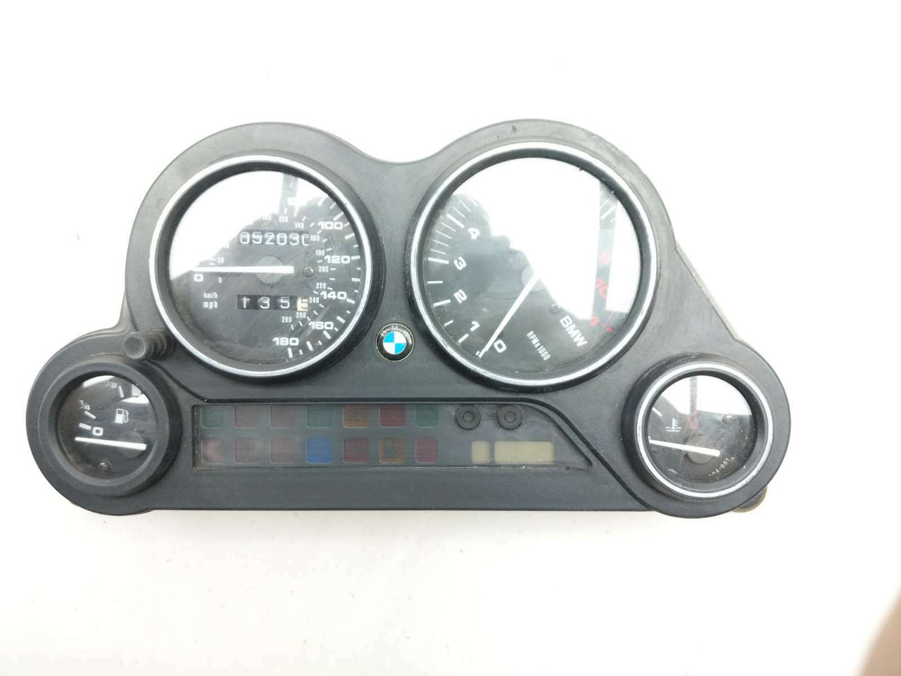 03 BMW K1200RS Instrument Gauge Cluster Speed Speedometer Tach