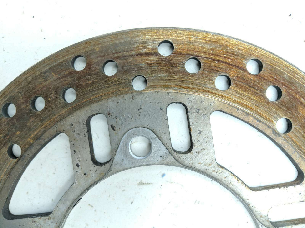 19 Kawasaki Ninja ZX14 Rear Wheel Disc Brake Rotor INV - Sun