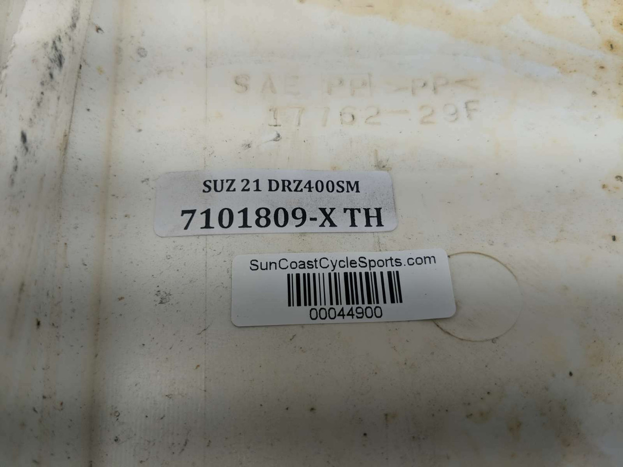 21 Suzuki DRZ400SM DRZ 400 Left Side Mid Fairing Panel 17762-29F