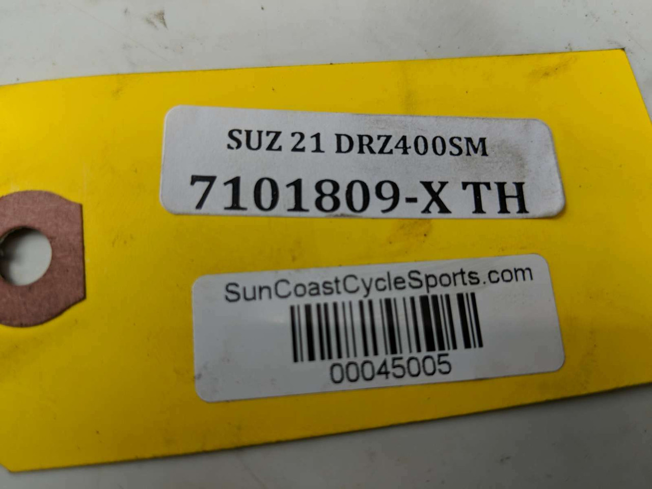 21 Suzuki DRZ400SM DRZ 400 Rear Brake Caliper Mount Bracket Cover