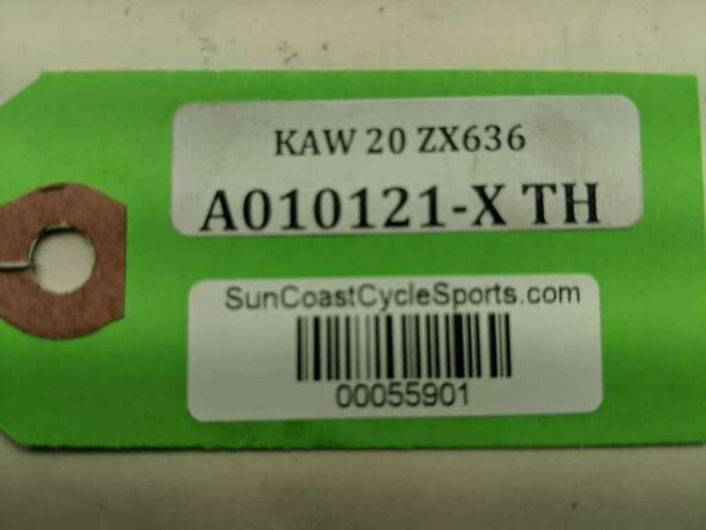 20 Kawasaki Ninja ZX6R ZX636K Left Ram Cover Panel Trim 55028-0675
