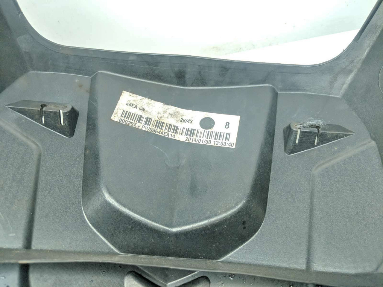 14 Sea-Doo GTR 215 Front Hood Steering Cover Panel - Sun Coast