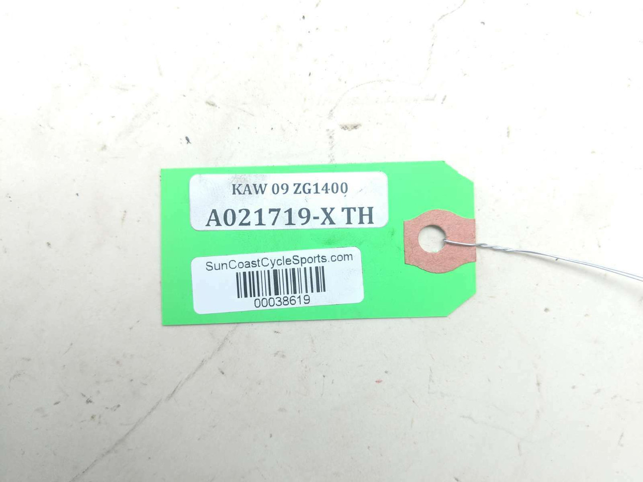 08 09 Kawasaki ZG1400 Concours Left Saddlebag Mount Bracket 27012
