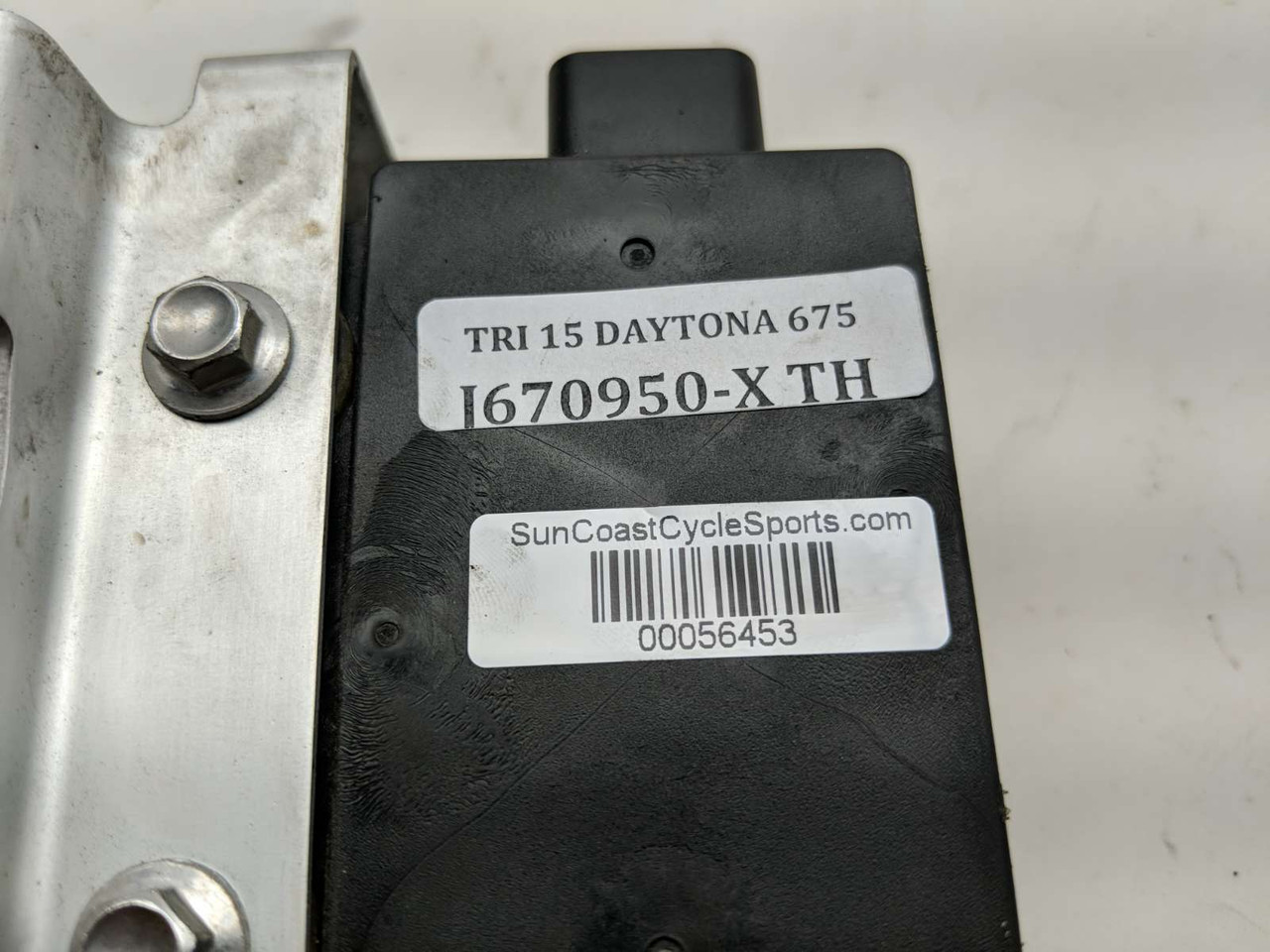 15 Triumph Daytona 675 Exhaust Valve Servo Motor Sun Coast Cycle Sports Used Motorcycle Parts