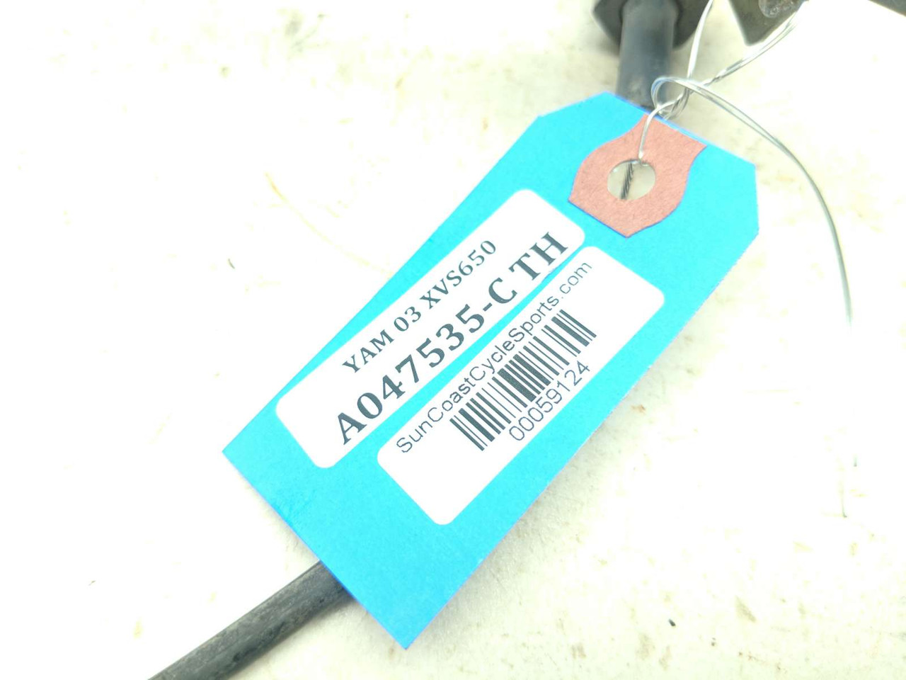 03 Yamaha V Star XVS 650 Choke Cable and Knob - Sun Coast