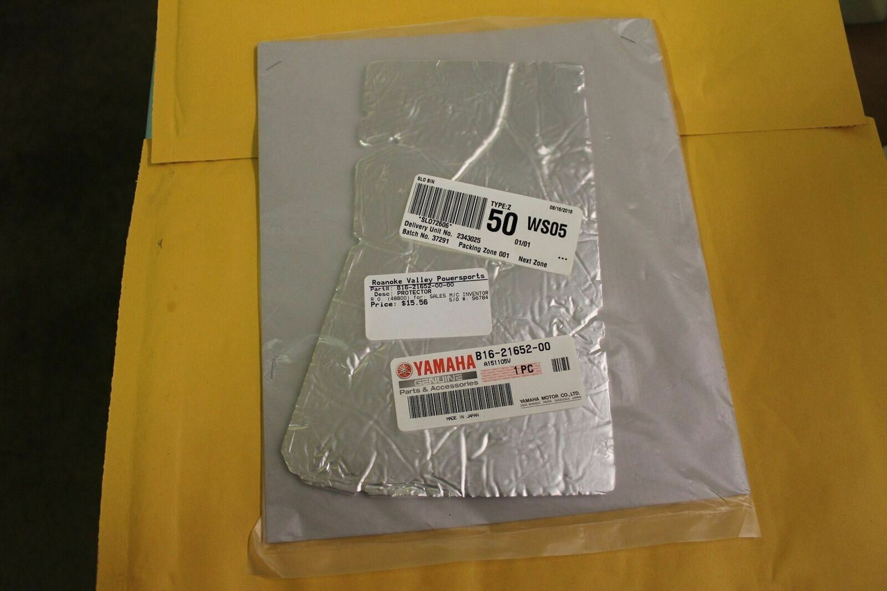 2016-2017 Yamaha Kodiak 700 NOS OEM Rear Fender Protector B16
