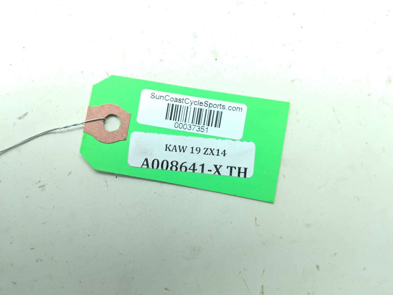 19 Kawasaki Ninja ZX14 Right Side Cover Lower Seat Panel - Sun