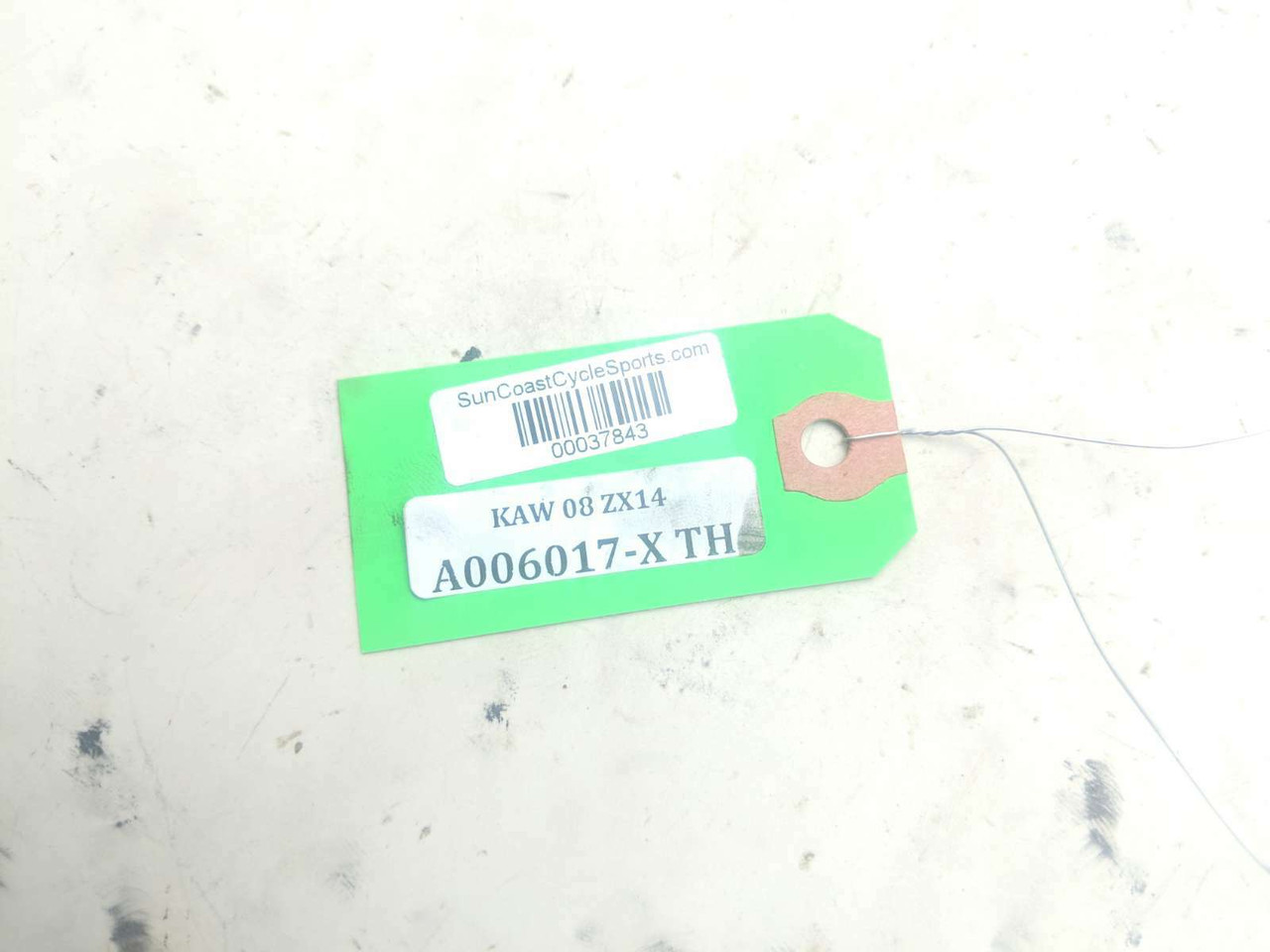 08 Kawasaki Ninja ZX14 License Plate Mount Bracket - Sun Coast