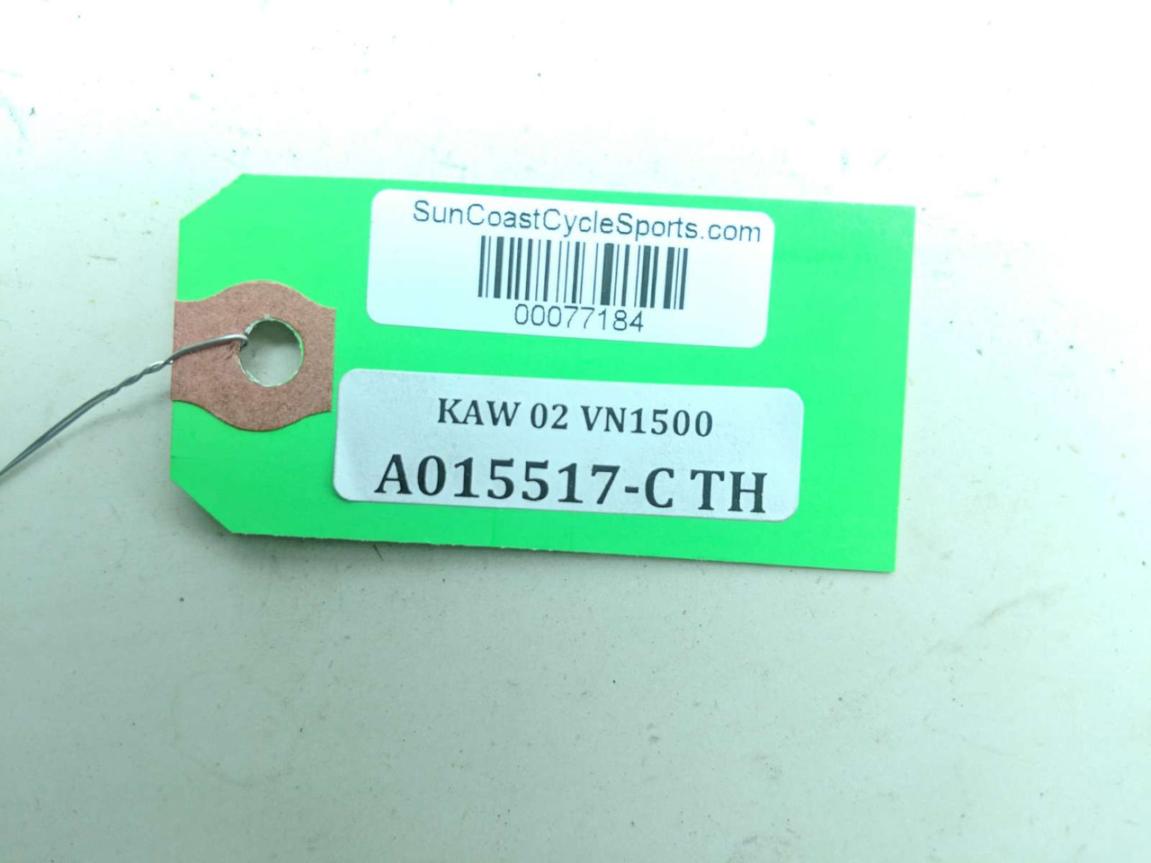 02 Kawasaki Vulcan 1500 Classic VN1500 Choke Cable and Knob - Sun