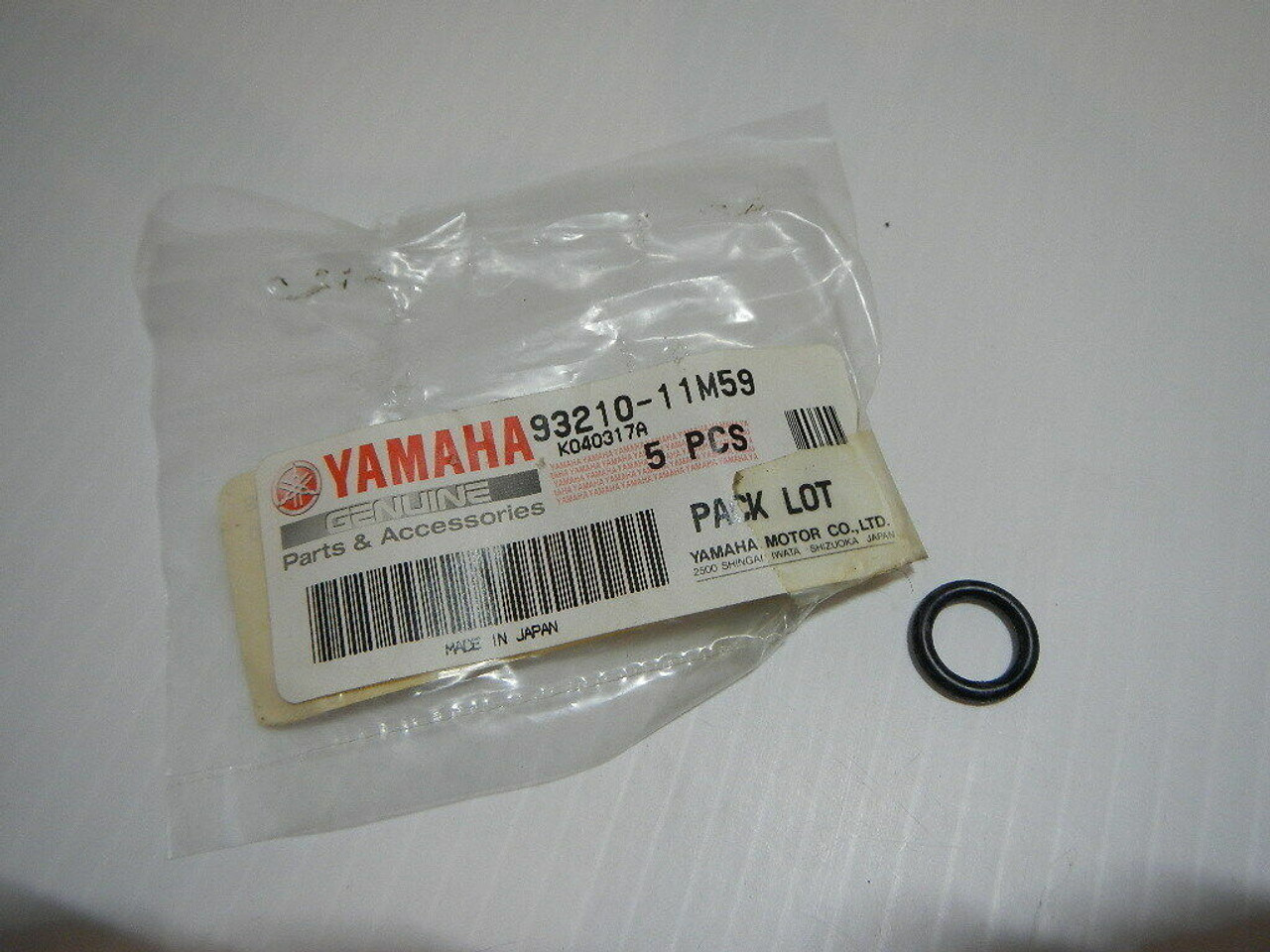 やーまん Genuine Yamaha O-RING 93210-11M59 Yamaha OEM Part QTY 4