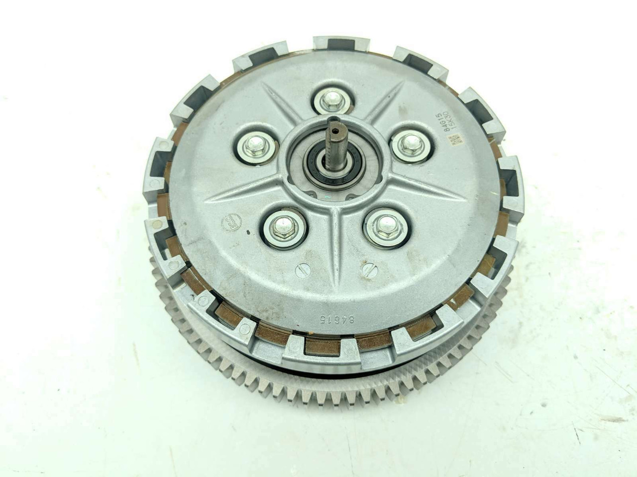 17 Indian Chieftain Dark Horse Clutch Basket With Plates - Sun