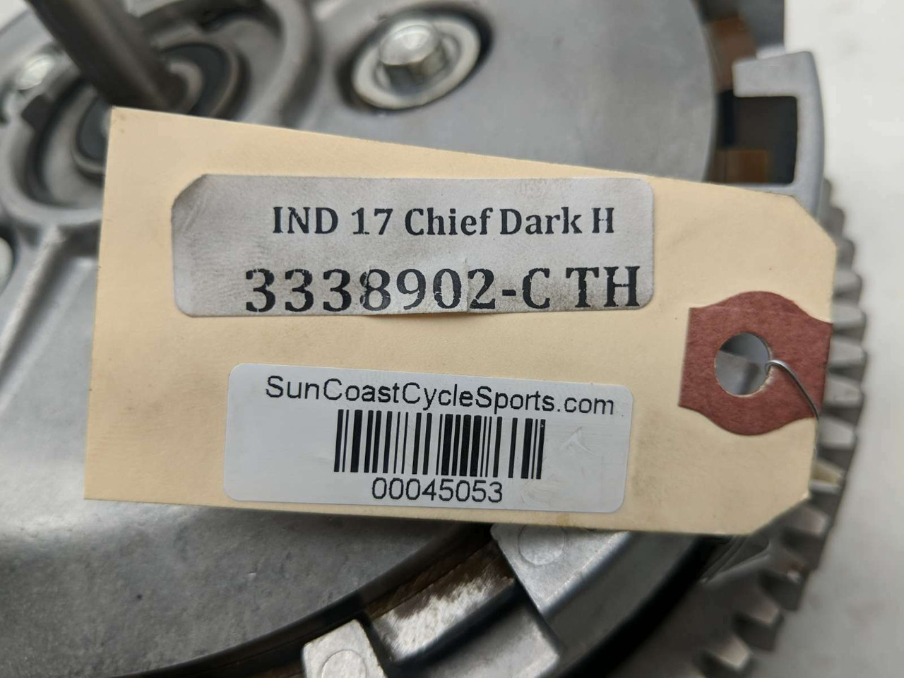 17 Indian Chieftain Dark Horse Clutch Basket With Plates - Sun