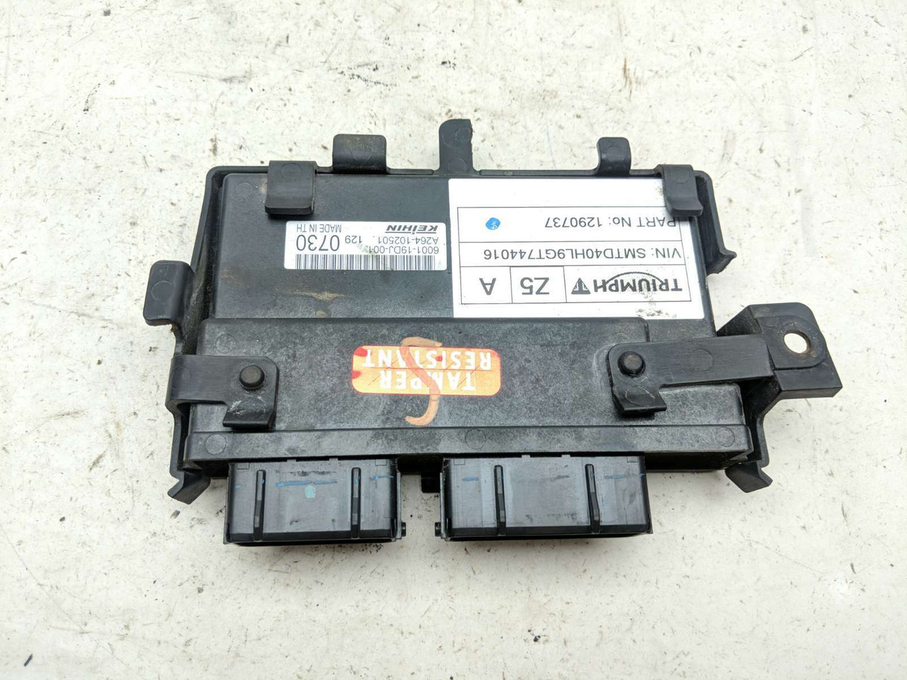 16 Triumph Bonneville T120 Computer CDI ECU ECM Box 1290737 6001