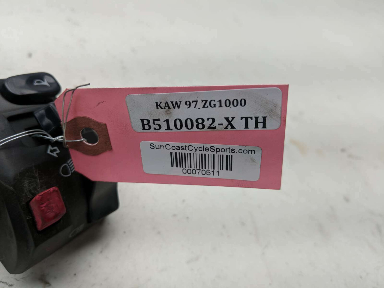97 Kawasaki Concours ZG1000 Left Handle Bar Control Switch - Sun