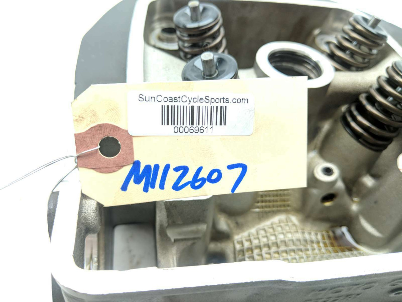 09 Moto Guzzi Stelvio 1200 Engine Motor Cylinder Head B - Sun