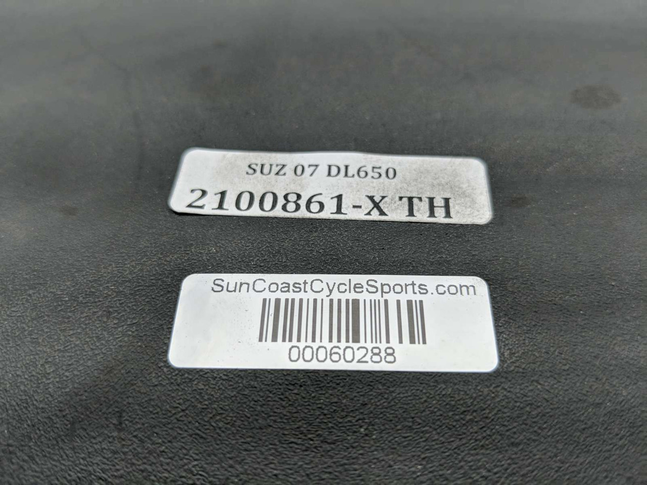 07 Suzuki V Strom DL650 Rear Trunk Tour Pak Box - Sun Coast Cycle