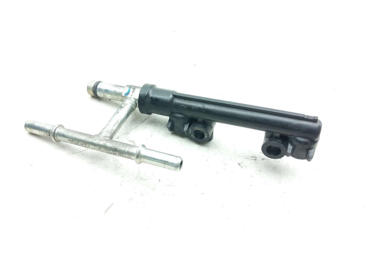 12 Kawasaki Ninja ZX6R Fuel Injector Pipe Rail - Sun Coast Cycle