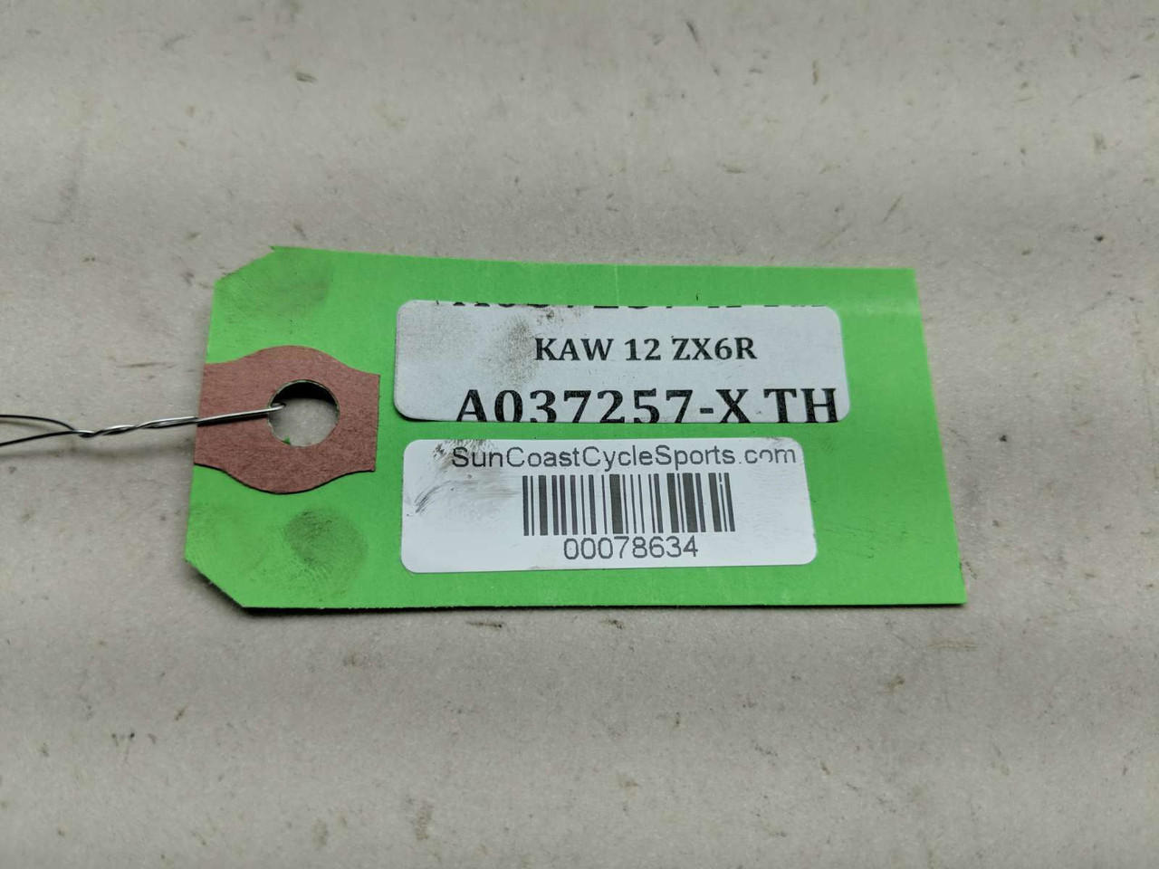 12 Kawasaki Ninja ZX6R Front Left Right Rearsets Peg Mount