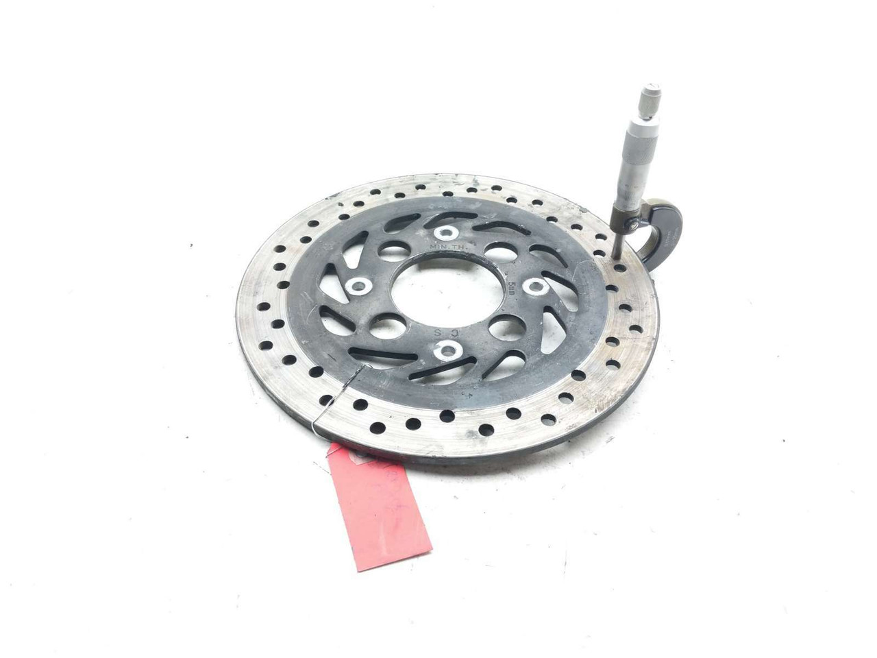04 Honda VFR 800 Interceptor Rear Disc Brake Rotor INV - Sun
