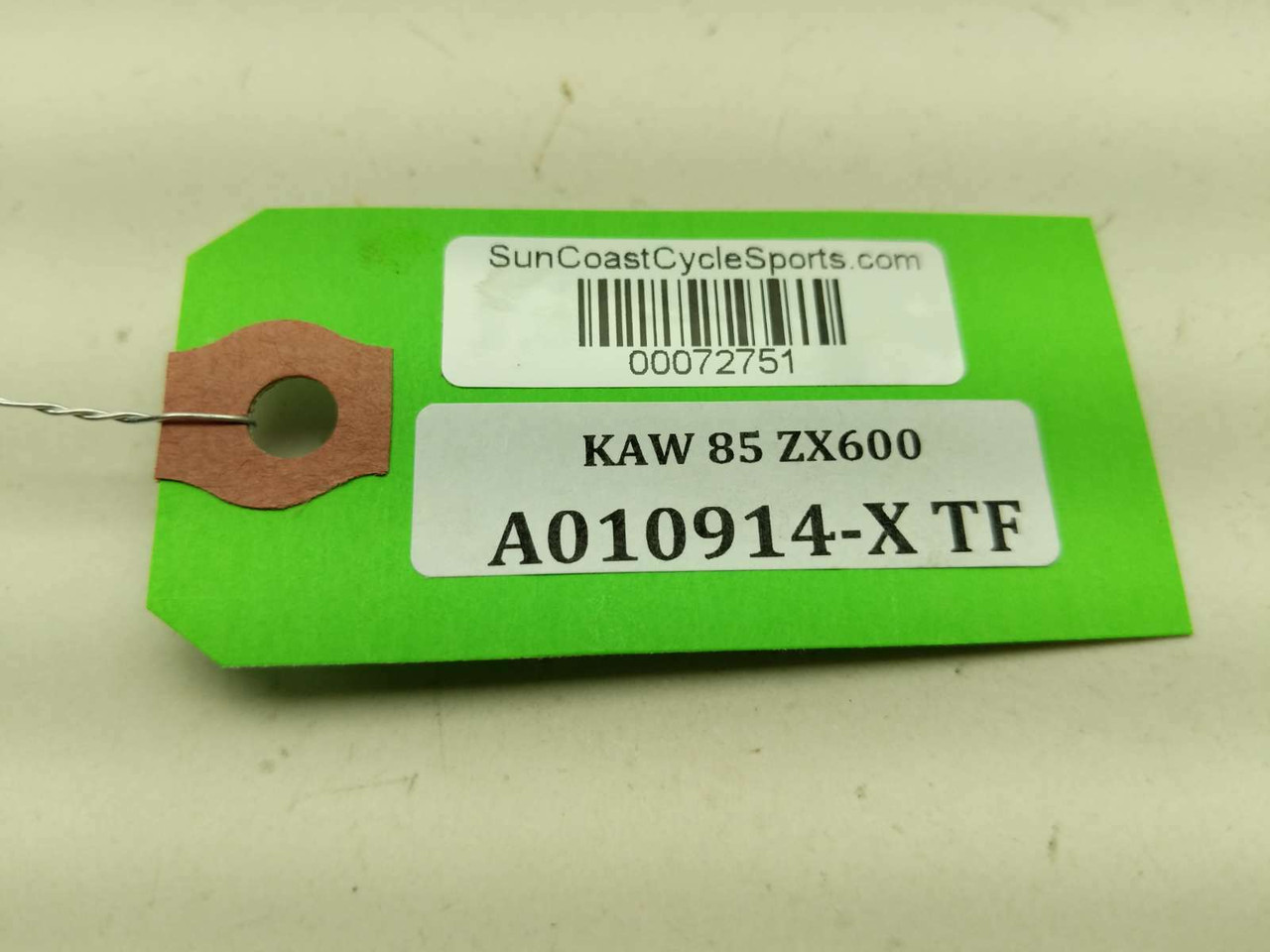 85 Kawasaki Ninja ZX600 Bottom Lower Triple Steering Tree Clamp