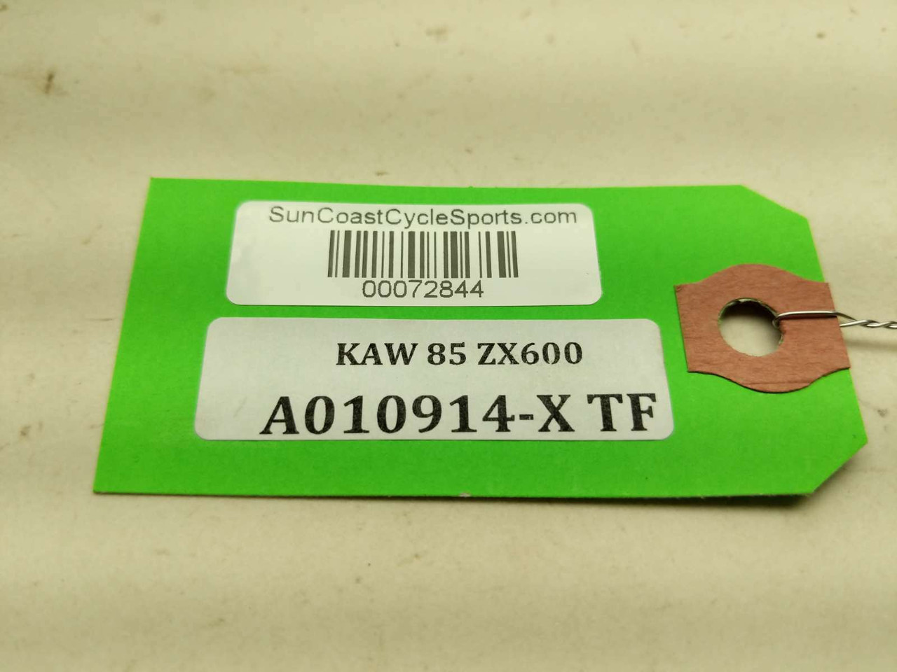 85 Kawasaki Ninja ZX600 Rear Wheel Rim STRAIGHT 16 X 3.00 - Sun