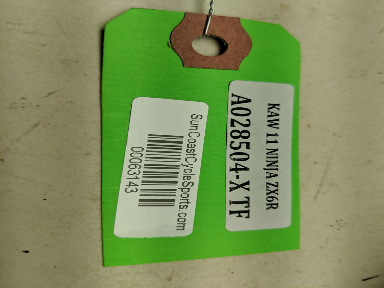 11 Kawasaki ZX6R Ninja Lower Left Side Cover Panel Fairing 55028