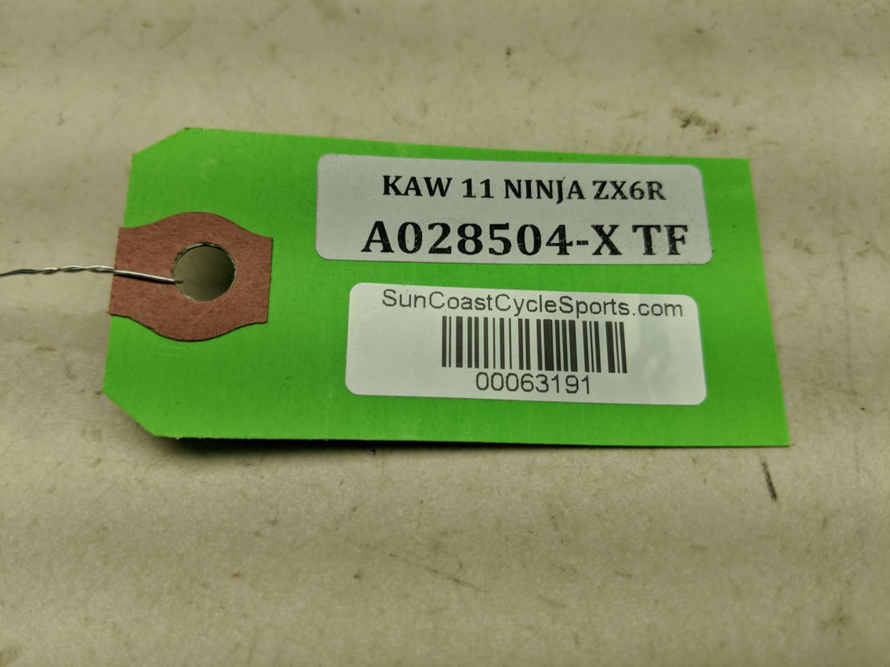 11 Kawasaki ZX6R Ninja Negative Battery Cable Terminal - Sun Coast