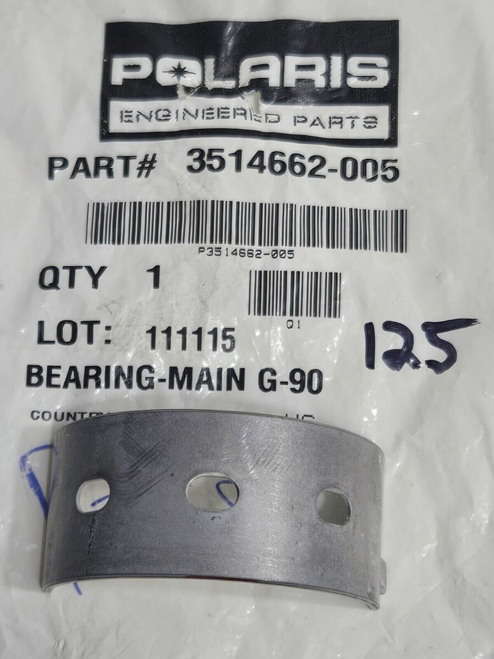 パネル 2021 Polaris Ranger XP 1000 Main Bearing 3514662-005 - Sun