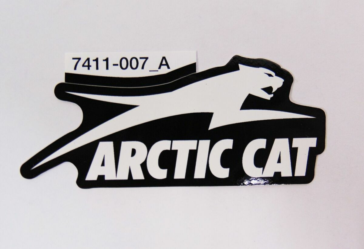 Arctic Cat OEM ATV Pod Decal Sticker 7411-007 - Sun Coast Cycle