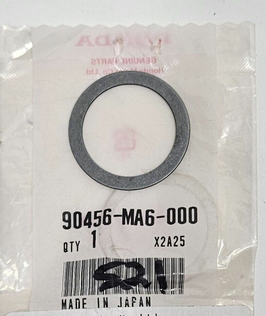 Honda WASHER (25MM) 90456-MA6-000 OEM NEW - Sun Coast Cycle