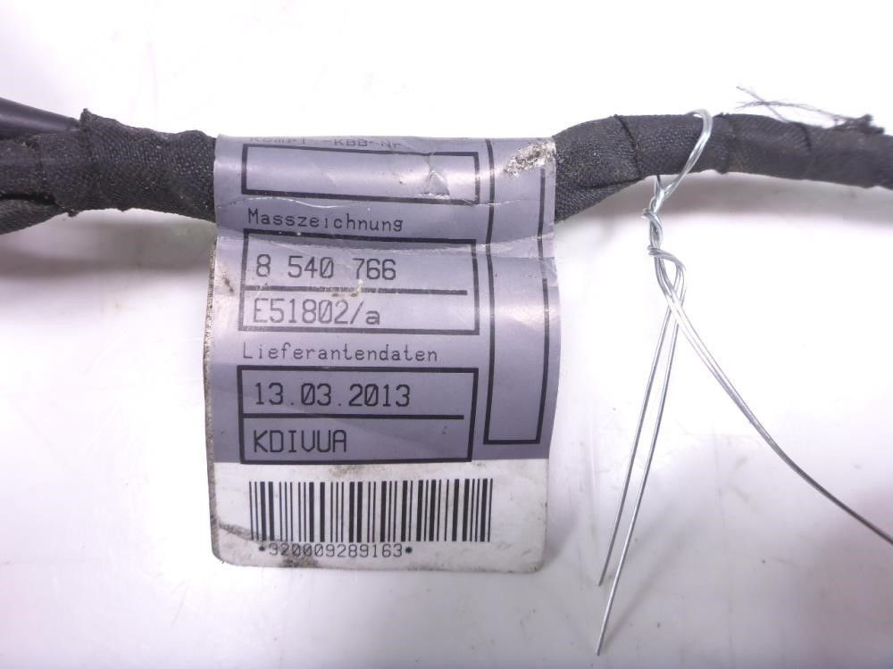 13 BMW F800GT Tail Cable Wire Wiring Harness 8540766 Sun Coast