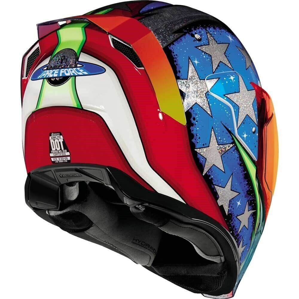 icon airflite space force helmet ICON Airflite Space Force Glory Helmet MEDIUM 0101-14131