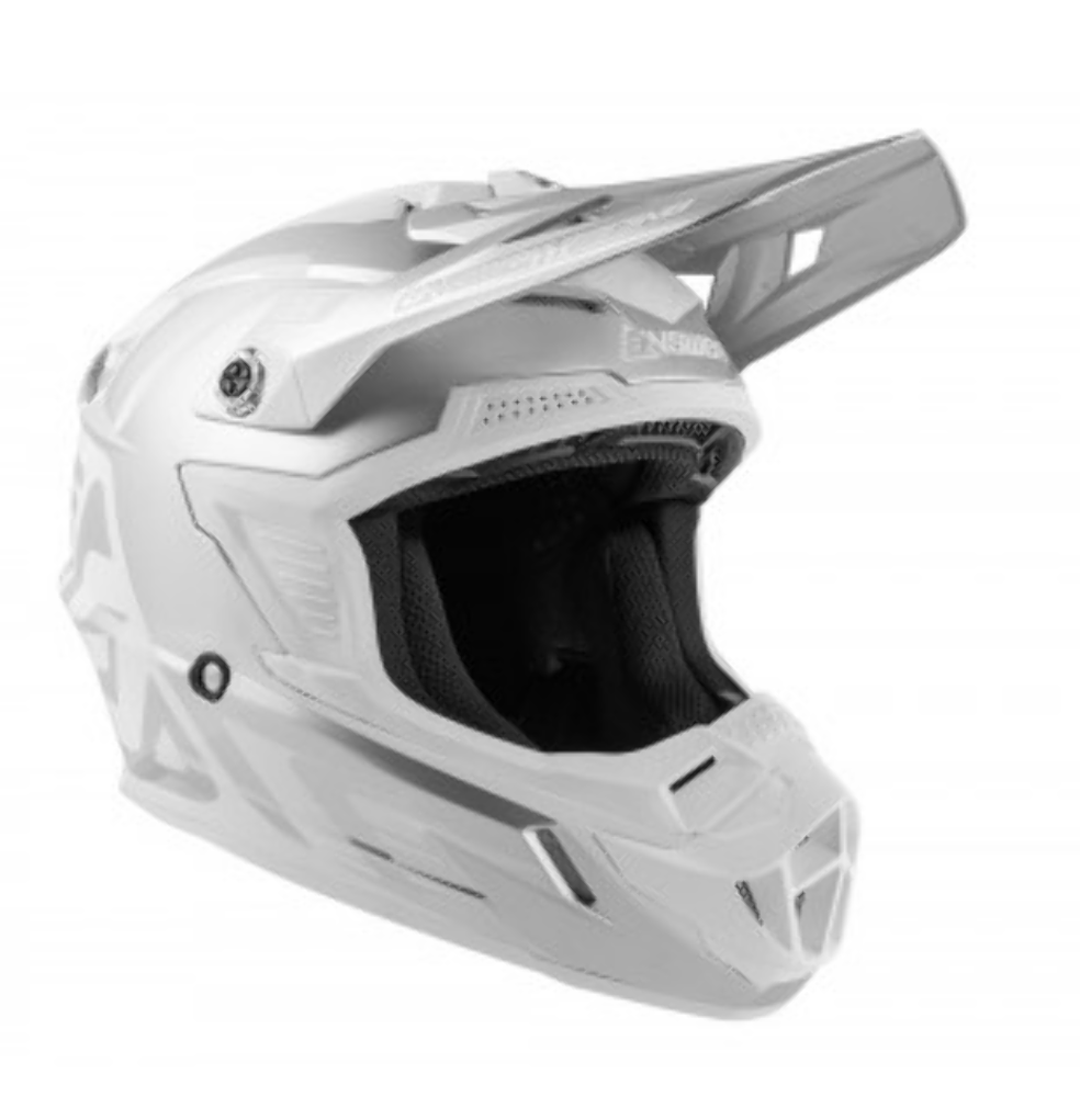Answer AR1 Edge Cross Open Face Youth Medium Helmet Fog White 474888 OPEN  BOX - Sun Coast Cycle Sports | Used Motorcycle Parts
