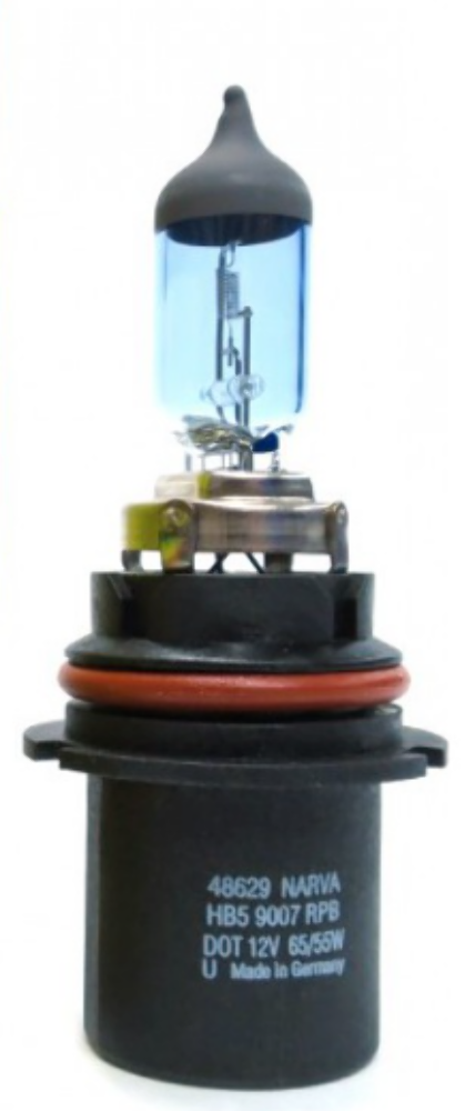 NARVA Halogen Headlight Bulb 12V HB5 9007 65/55W Blue Powersports