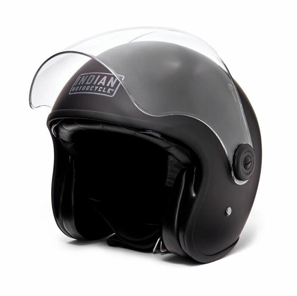 Indian Motorcycle Unisex Matte Jet Helmet Black XL 61-62cm 286139609 - Sun Coast Cycle Sports | Used Motorcycle Parts Indian Motorcycle Unisex Matte Jet Helmet Black XL 61-62cm 286139609 - Sun Coast Cycle Sports | Used Motorcycle Parts