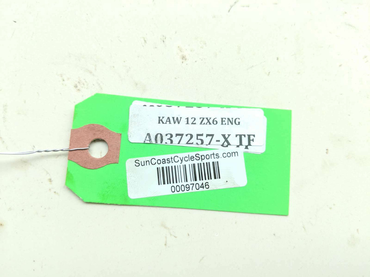 12 Kawasaki Ninja ZX6R Engine Motor Clutch Cable Holder Bracket