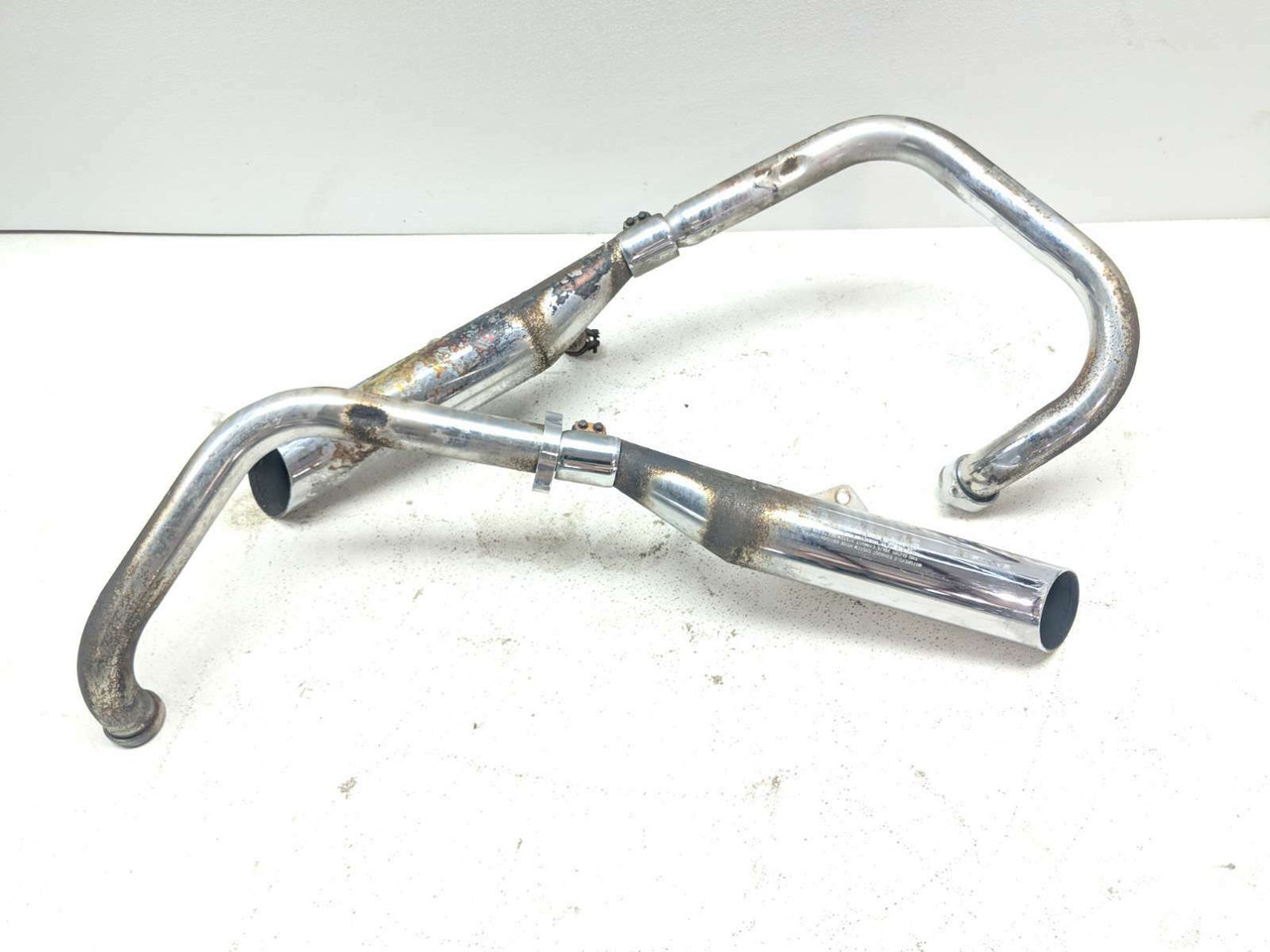 03 Suzuki VS 800 Intruder Exhaust Header Head Pipe Muffler - Sun