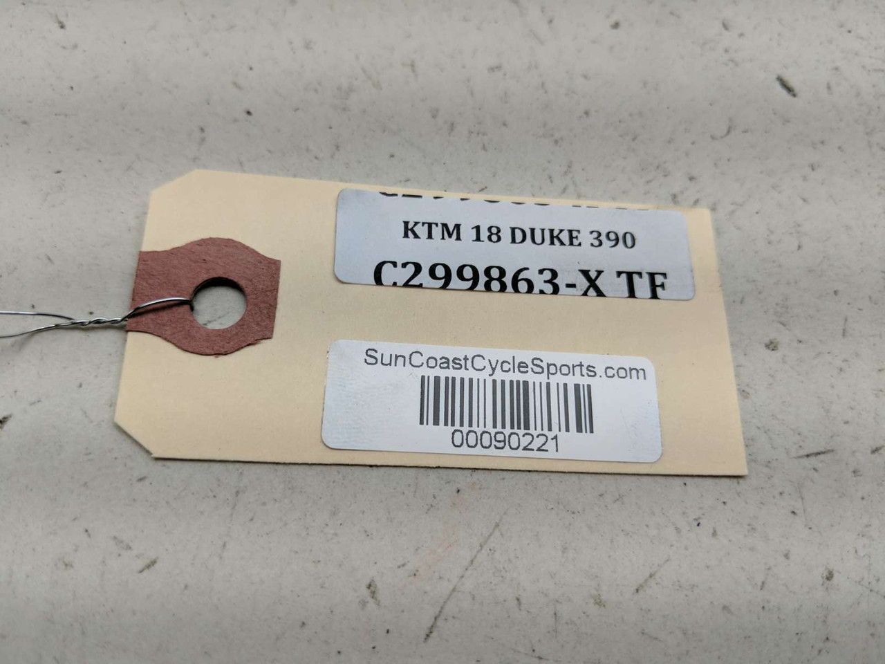 18 KTM RC390 Ignition Switch Cover JY181263 - Sun Coast Cycle