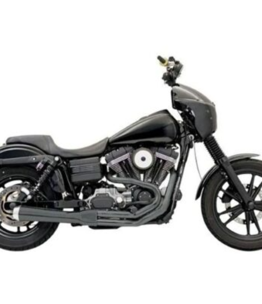 VANCE & HINES D412HP-R EXHAUST FRONT SHIELD BLACK 2012-2017